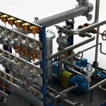 Centralina lubrificazione per turbina vapore