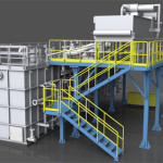 Impianto di filtratura e raccolta liquido emulsionante per impianto di laminazione