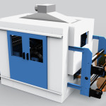 Impianto sperimentale per deposito vapori di silicio su film utilizzati nella produzione di teli termici